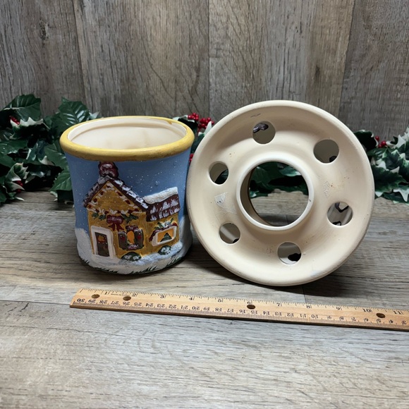 Kathy Hatch Collection "Sugar Maple" Ceramic Jar Candle Holder - Picture 9 of 15